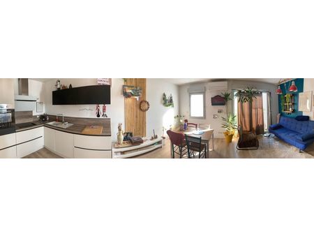 appartement rdc t3 avec jardin 57 m² résidence sécurisée avec parking