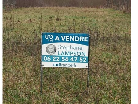 vente terrain 840 m²