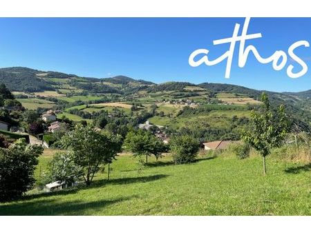 vente terrain 1205 m² saint-forgeux (69490)