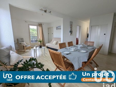 vente appartement 3 pièces de 53 m² à seignosse (40510)