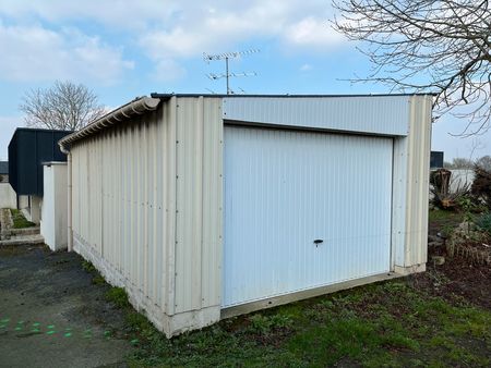 garage + jardin