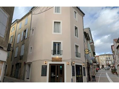 vente immeuble 91 m² aubenas (07200)