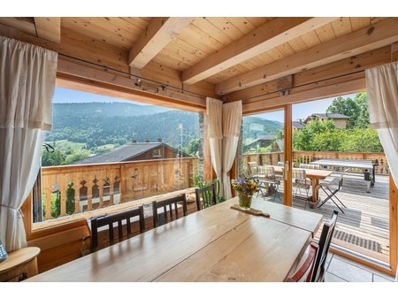 chalet de luxe à vendre à meribel les allues