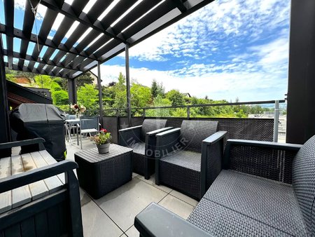 a vendre appartement t4 avec terrasse à vendre à seynod balmont (74600)