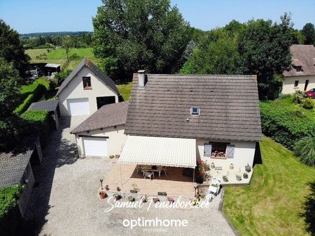 charmante maison avec dépendance aménagée à saint-andré-d'hébertot