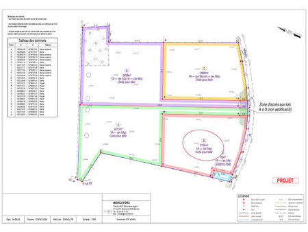 terrain bernay 2106 m²