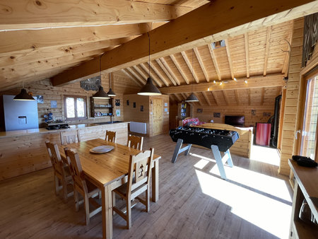 chalet en bois secteur font de cere au lioran