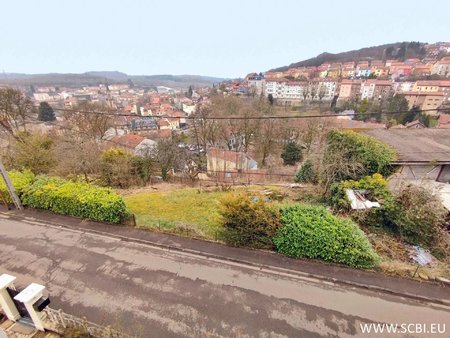 terrain constructible avec vue dominante sur la commune de villerupt