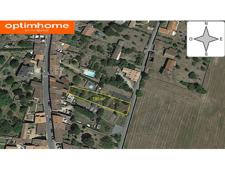 terrain a bâtir  785 m²  proximité immédiate centre bourg de sanxay