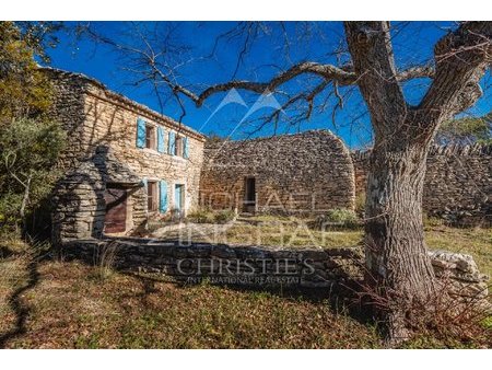 ancienne bergerie provencale a renover - vue panoramique - terrain constructible