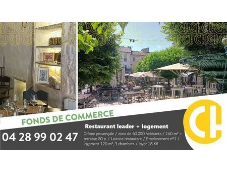 fonds de commerce restaurant 140 m²