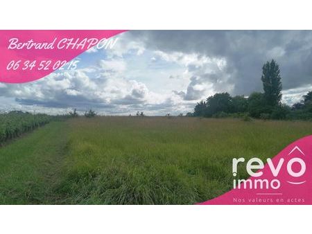 terrain 3050 m² saint aubin de luigne