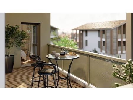 appartements avec terrasses et jardins