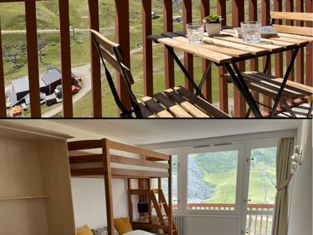 studio rénové au pied des pistes du grand tourmalet-la mongie