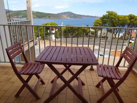 studio rdc face mer baie et plage 23m2+ terrasse