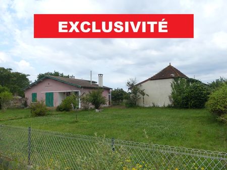 exclusivité – maison à vendre avec 2 chambres + 1 bureau – dépendance à le porge