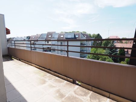 cronenbourg appartement 4/5 pièces  91m²  avec balcon et parking