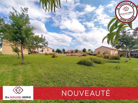 terrain constructible et viabilise a l'isle jourdain