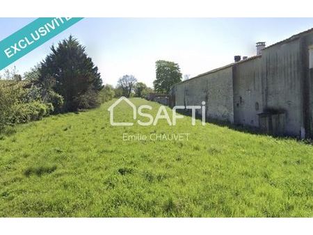 vente terrain 3461 m² mauzé-sur-le-mignon (79210)