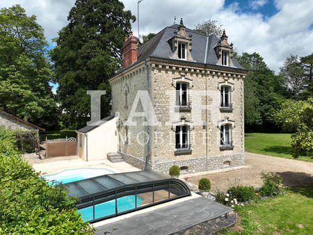 vente maison piscine à saint-denis-sur-sarthon (61420) : à vendre piscine / 200m² saint-de