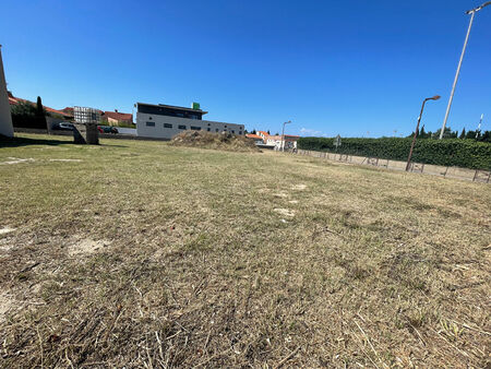 torreilles - terrain 921 m² constructible