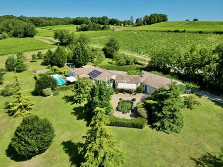 proche du golf des vigiers - magnifique propriété avec une piscine et de magnifiques vues