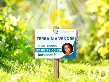 vente terrain de 1 418 m² à saint