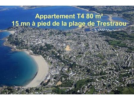 vente appartement 80 98 m²  3 chambres  perros guirec ( 22700)