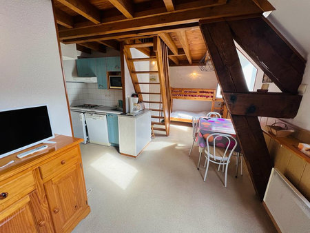 grand studio duplex avec cabine à barèges