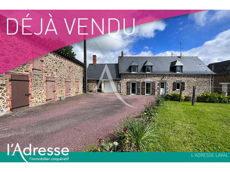 vente maison à nuillé-sur-vicoin (53970) : à vendre / 144m² nuillé-sur-vicoin