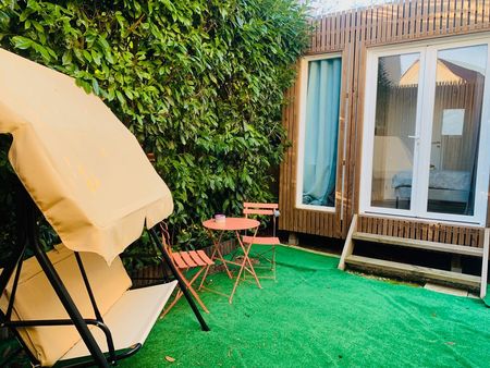 tiny modern guest house avec jardin privé - 1 personne