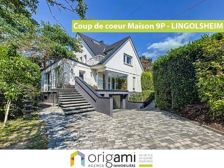 maison 9p à vendre à lingolsheim