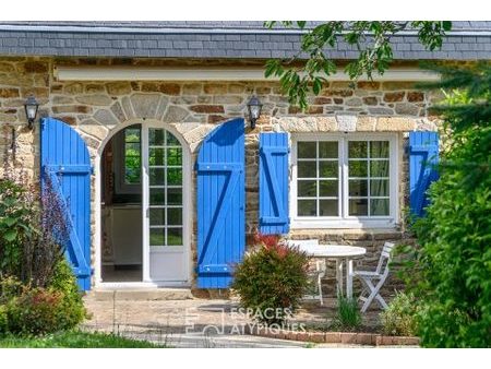 longère de charme au coeur d'un hameau au calme