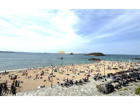 vente appartement t1 bord de mer à saint-malo (35400) : à vendre t1 bord de mer / 26m² sai