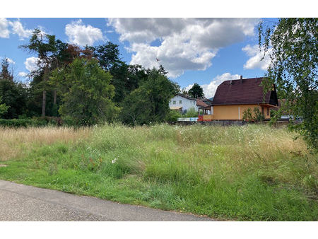 vente terrain 1072 m² obernai (67210)