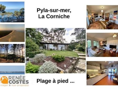 vente en nue propriété - f75 ans - pyla sur mer (33115)