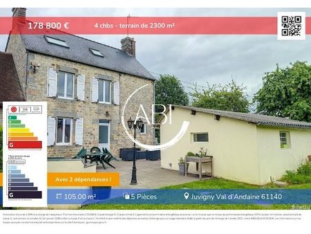 vente maison 5 pièces 105 m²