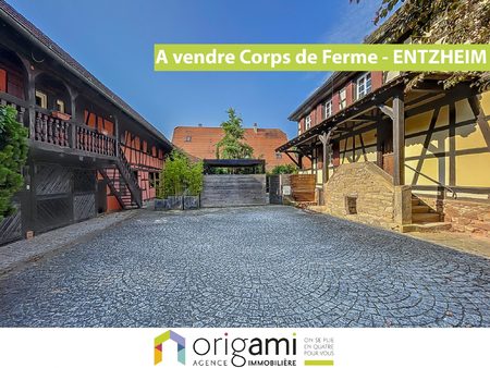 corps de ferme à vendre à entzheim