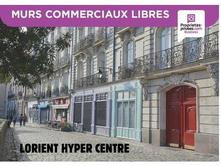 lorient hyper centre - murs commerciaux libres