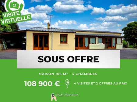 vente maison 5 pièces 106 m²