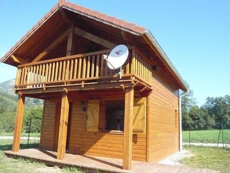 chalet f2 bis avec jardin et parking - 43 m² - gap