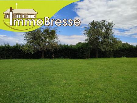 lescheroux - a vendre terrain 1349 m²