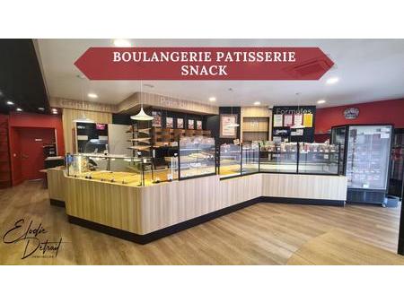 boulangerie - pâtisserie avec snack et vente à emporter à vendre à guécélard