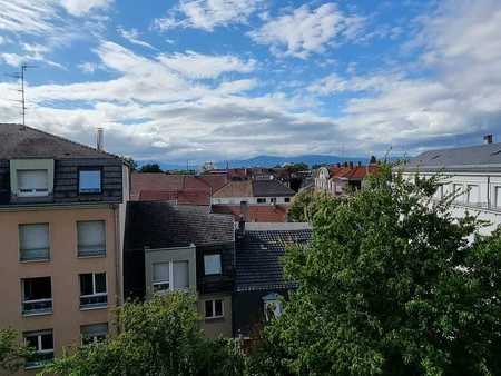 studio 23m3 vue imprenable sur mulhouse - avec terrasse