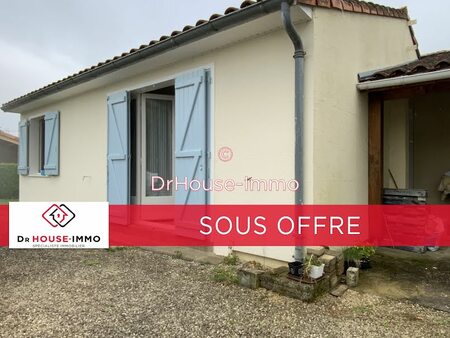 vente maison 3 pièces 60 m²