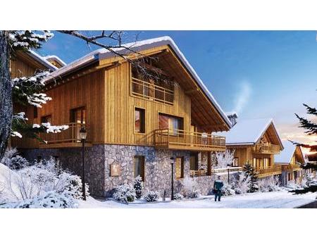 chalet neuf 6 pieces avec vue sur la vallee