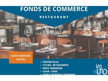 vente commerce 112 m² saint-raphaël (83530)