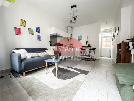 amiens - quartier saint honore - studio vendu meuble