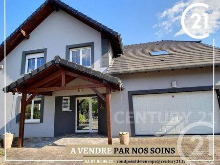 maison à vendre - 8 pièces - 217 m2 - seingbouse - 57 - lorraine