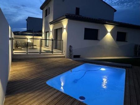 vente maison piscine à saint-féliu-d'amont (66170) : à vendre piscine / 100m² saint-féliu-